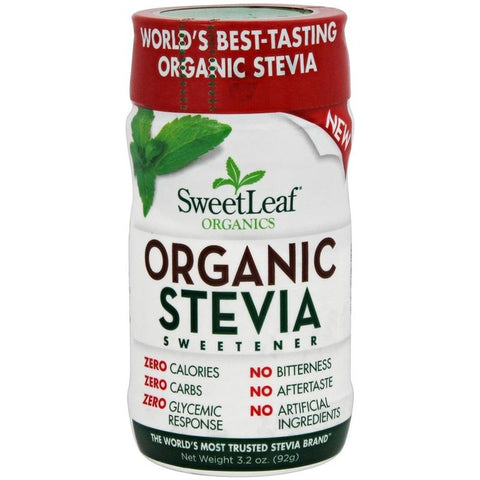 SWEET LEAF - Organic Stevia Sweetener Shaker