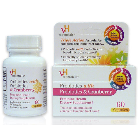 VH ESSENTIALS - Probiotics with Prebiotics and Cranberry Feminine Health