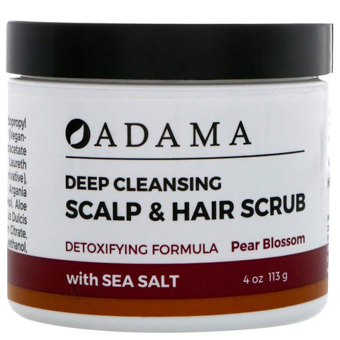 ZION - Adama Deep Cleansing Scalp & Hair Scrub, Pear Blossom