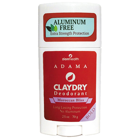 ZION - Clay Dry Bold Natural Deodorant Moraccan Bliss