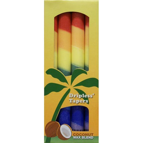 ALOHA BAY - Candles Taper Coconut Rainbow