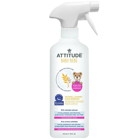 ATTITUDE - Baby Natural Laundry Stain Remover Fragrance Free