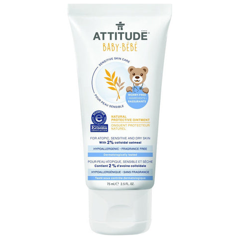 ATTITUDE - Baby Natural Protective Ointment Fragrance Free