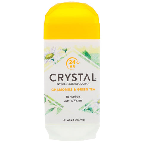 CRYSTAL - Invisible Solid Deodorant, Chamomile & Green Tea