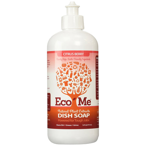 ECO-ME - Natural Liquid Dish Soap, Citrus Berry
