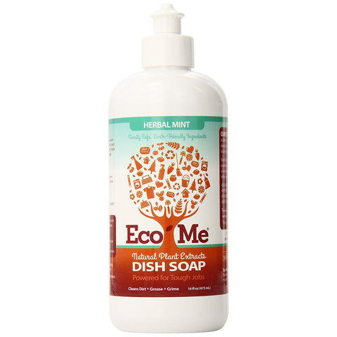 ECO-ME - Natural Liquid Dish Soap, Herbal Mint