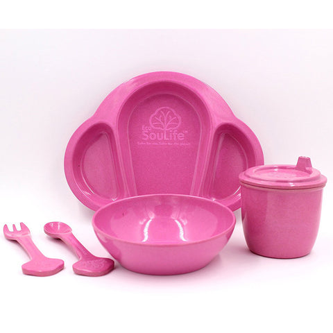 ECOSOULIFE - Husk Little People Cotton Candy Set