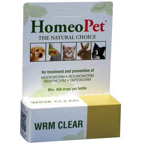 HOMEOPET - Wrm Clear Drops