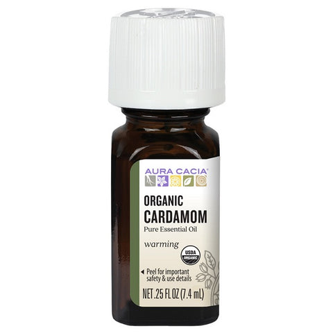AURA CACIA - Organic Cardamom Essential Oil