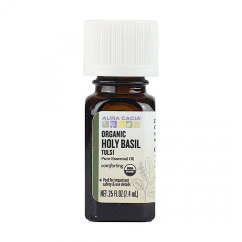 AURA CACIA - Organic Holy Basil (Tulsi) Essential Oil