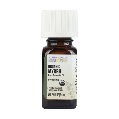 AURA CACIA - Organic Myrrh Essential Oil