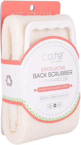 CLEANLOGIC - C.A.R.E. Exfoliating Back Scrubber with Handles