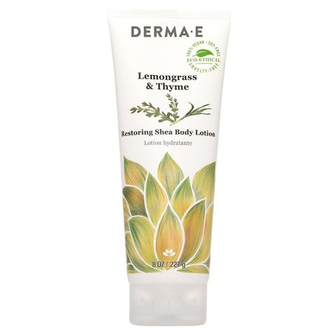 DERMA E - Lemongrass & Thyme Restoring Shea Body Lotion