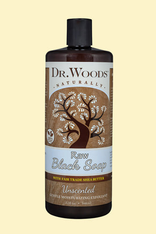 DR. WOODS - Black Soap with Fair Trade Shea Butter Unscented