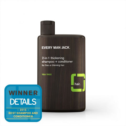 EVERY MAN JACK - 2-In-1 Thickening Shampoo & Conditioner Tea Tree