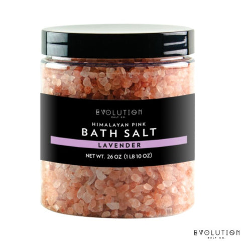 EVOLUTION SALT - Himalayan Bath Salt Lavender
