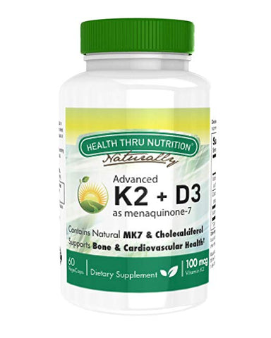 HEALTH THRU NUTRITION - Vitamin K2 + D3
