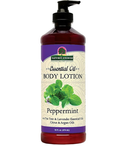 NATURE'S ANSWER - Essential Oil Body Lotion Peppermint