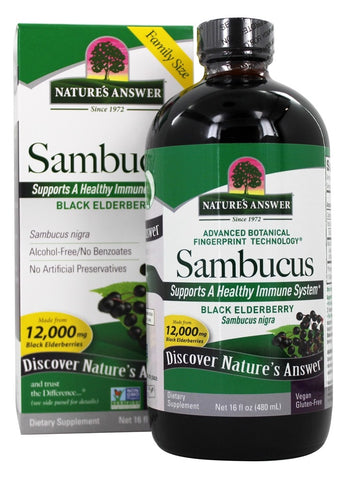 NATURE'S ANSWER - Sambucus Black Elderberry Extract