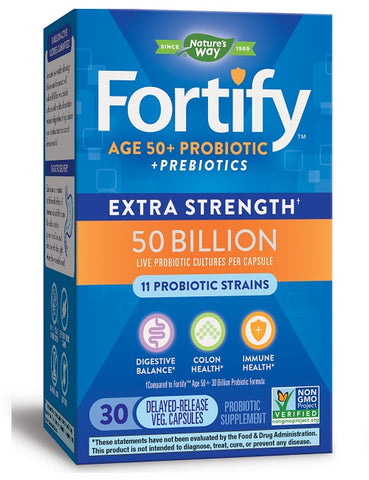 NATURE'S WAY - Fortify Age 50+ 50 Billion Probiotic