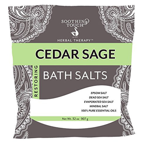 SOOTHING TOUCH - Cedar Sage Bath Salts