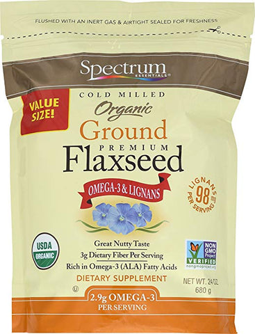 SPECTRUM ESSENTIALS - Organic Ground Flaxseed