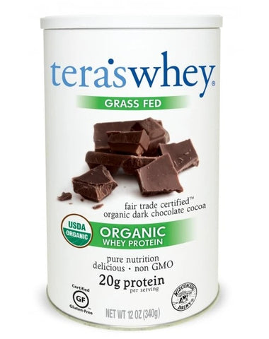 TERA'S WHEY - Organic Fair Trade Certified Dark Chocolate Whey Protein