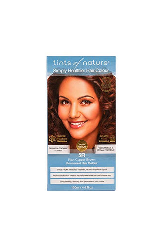 TINTS OF NATURE - 5R Rich Copper Brown Permanent Hair Dye