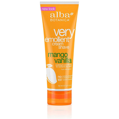 ALBA BOTANICA - Very Emollient Cream Shave Mango Vanilla