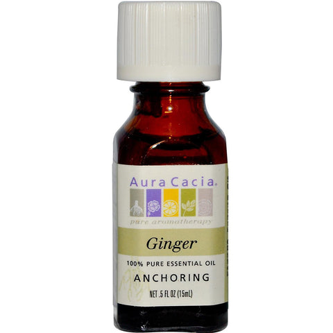 AURA CACIA - 100% Pure Essential Oil Anchoring Ginger