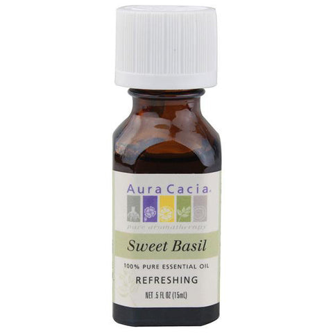 AURA CACIA - 100% Pure Essential Oil Sweet Basil