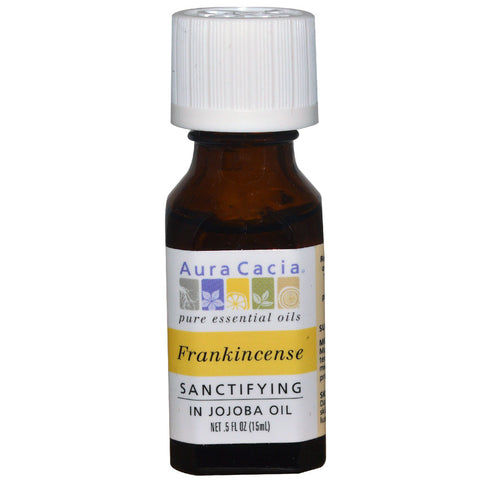 AURA CACIA - 100% Pure Essential Oil Sanctifying Frankincense in Jojoba Oil