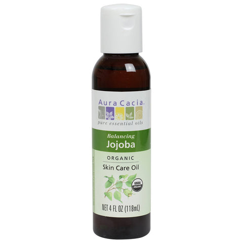 AURA CACIA - Balancing Jojoba Organic Skin Care Oil