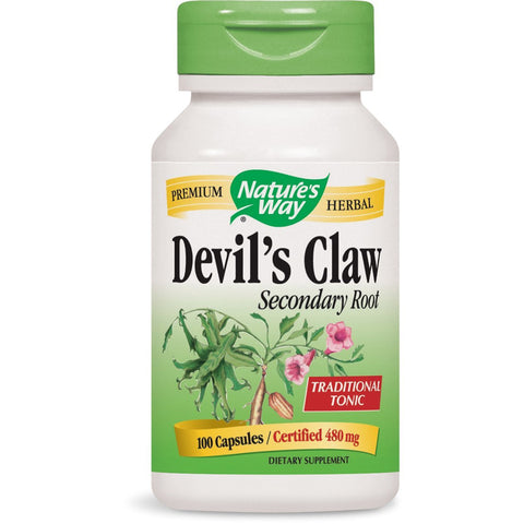NATURES WAY - Devils Claw Secondary Root 480 mg