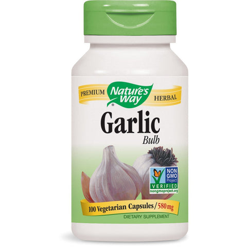 NATURES WAY - Garlic Bulb 580 mg