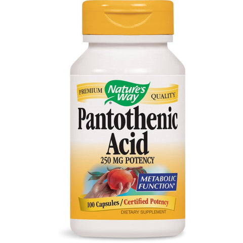 NATURES WAY - Pantothenic Acid 250 mg