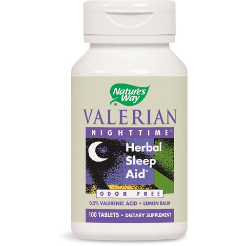 NATURES WAY - Valerian Nighttime Natural Sleep Aid
