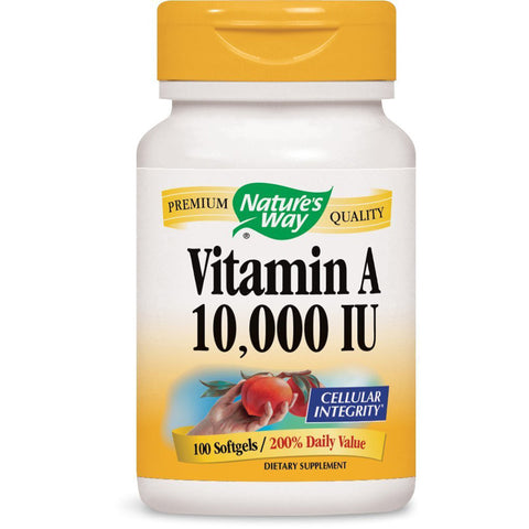 NATURES WAY - Vitamin A 10,000 IU