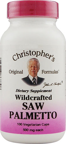 Christophers Original Formulas Saw Palmetto Berry Capsule