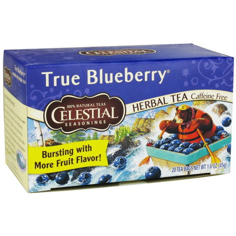 Celestial Seasonings Herbal Tea True Blueberry