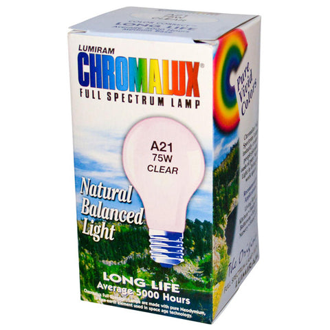 CHROMALUX - Standard Clear 75W Light Bulb
