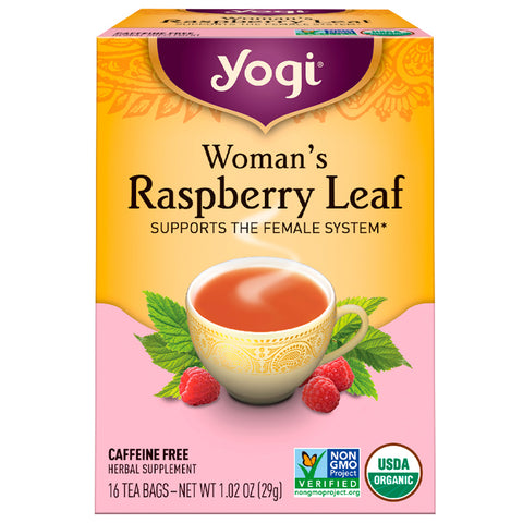 YOGI TEA - Womans Raspberry Leaf Tea
