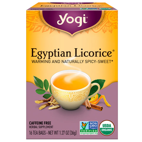YOGI TEA - Egyptian Licorice Tea