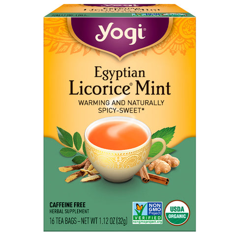 YOGI TEA - Egyptian Licorice Mint Tea