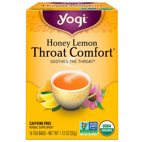 YOGI TEA - Honey Lemon Throat Comfort Tea