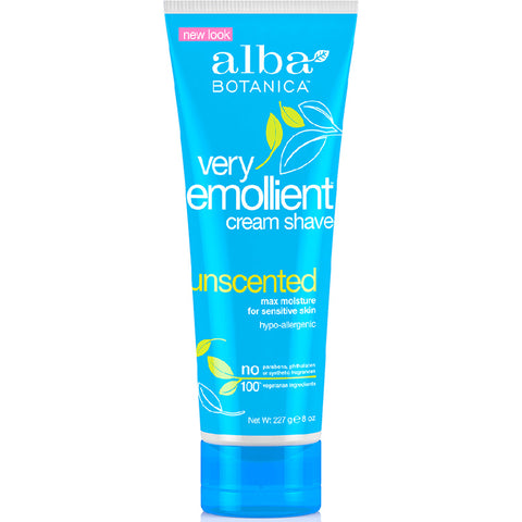 ALBA BOTANICA - Very Emollient Cream Shave Unscented