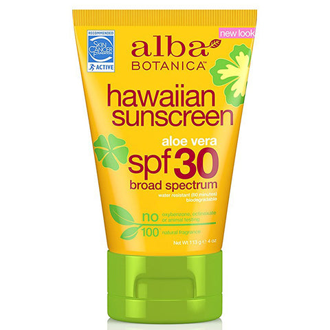 ALBA BOTANICA - Hawaiian Sunscreen Soothing Aloe Vera SPF 30