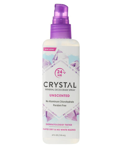 CRYSTAL - Mineral Deodorant Spray, Unscented