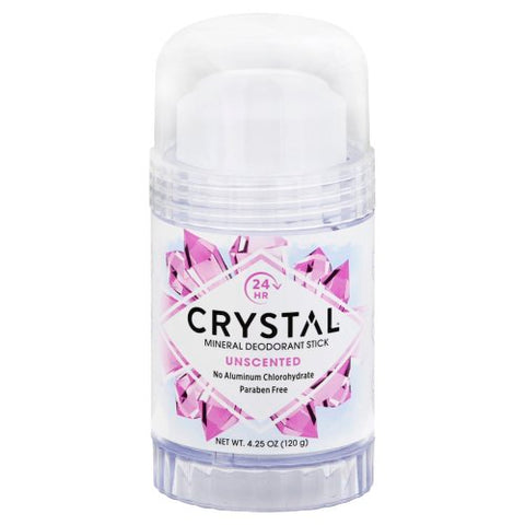 CRYSTAL - Mineral Deodorant Stick, Unscented