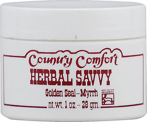 Country Comfort Herbal Savvy Goldenseal Myrrh